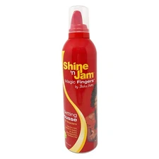 Shine-N-Jam Magic Fingers Mousse - Extra Hold & Fly-Away Control, 6 Pack