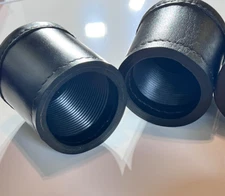 2 DICE CUPS LEATHER RIBBED WALLS COMMERCIAL GRDE PADDED 5 FREE  DICE SHIPS FREE