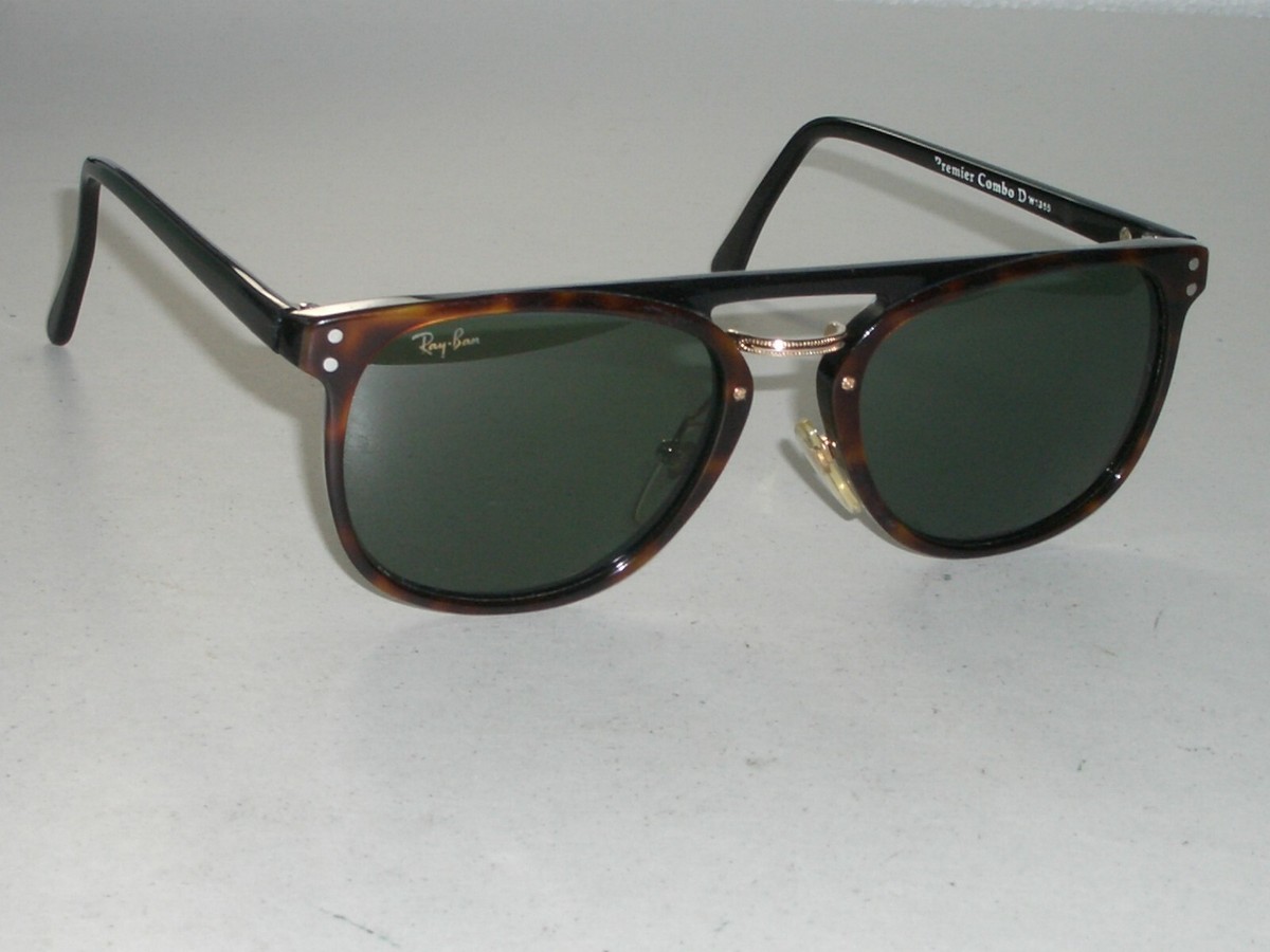 VINTAGE B&L RAY-BAN PREMIER COMBO D W1385 G15 MULTI-CLR