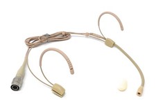 Double earhook Omnidirectional Headset Microphone for Audio Technica  NEW  