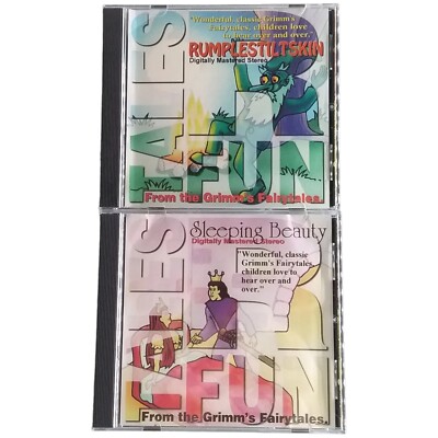 Tales R Fun Audiobook CD 1997 Rumplestiltskin and Sleeping Beauty