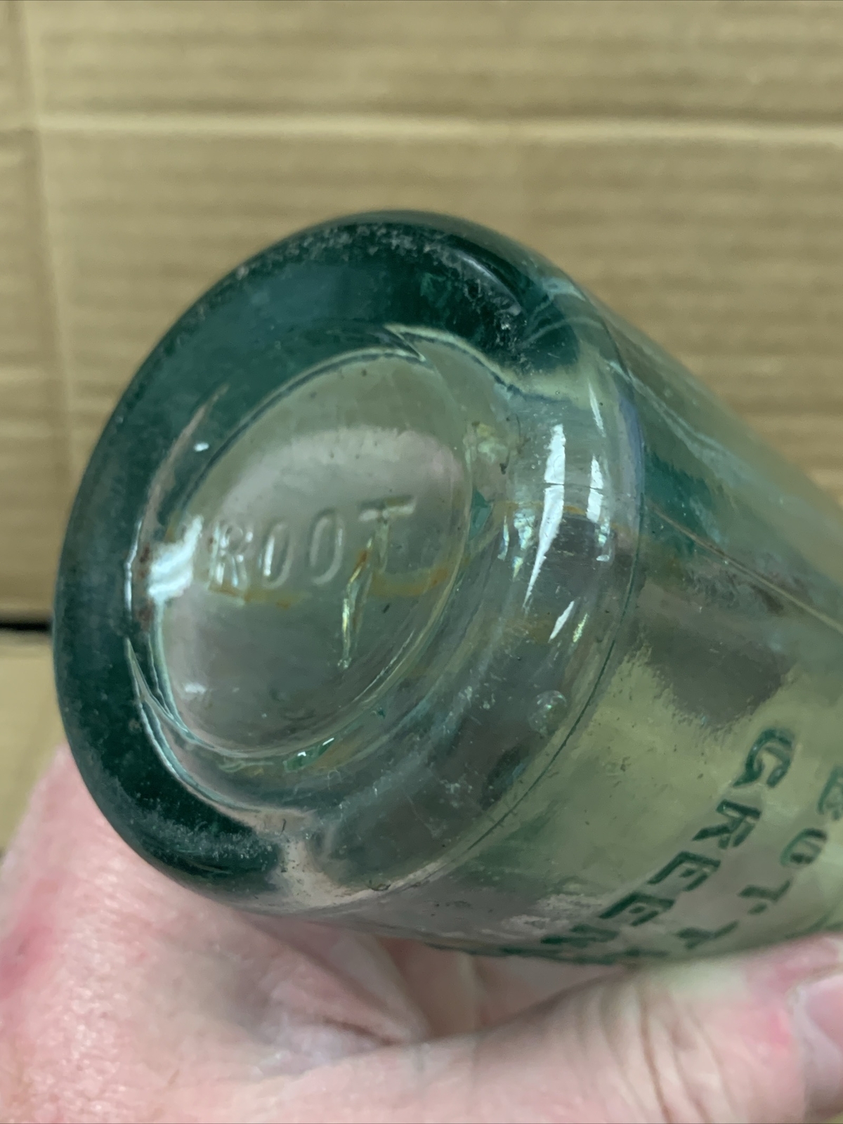 Straight Sided CocaCola MidScript Embossed Soda Bottle Greenville, SC