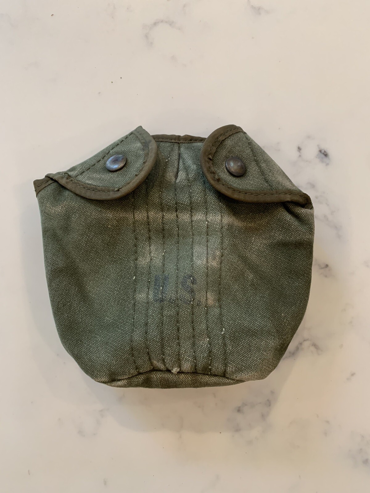 Original Vietnam Era M56 Canteen Cover, 1969 Dated, Canvas With Nylon Trim eBay