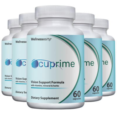 Ocuprime Vision Support Formula 5 Bottles 300 Capsules