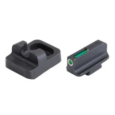 TruGlo TFX Pro Square Green w/ White Outline Tritium/Fiber Optic #TG13RM1PB