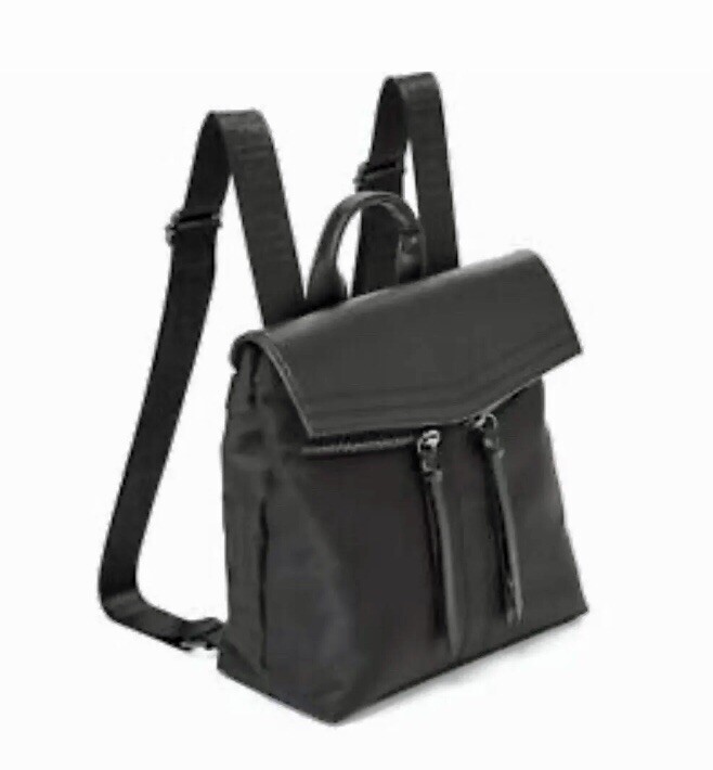 Botkier New York Backpack from FabFitFun Box Botkier New York Trigger Backpack Black Zip Pockets Travel  main image 4