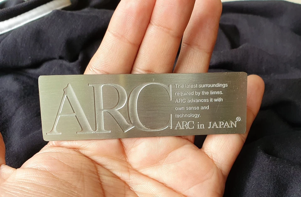 ETIQUETA INSIGNIA EMBLEMA ARCO RARA JDM NISSAN NISMO FAIRLADY 350Z 370Z 300ZX 240SX Foto 3 de 4