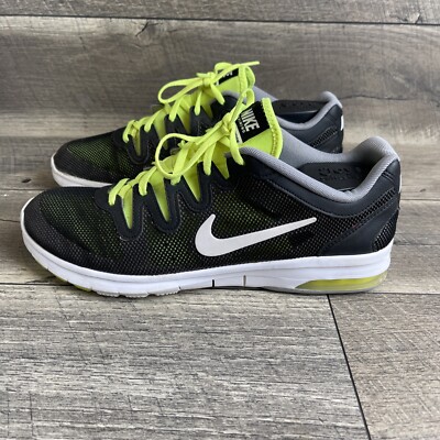 Nike Air Max Fusion 555161-008 Black Mesh Running Shoes Women Size 11 - Main Image