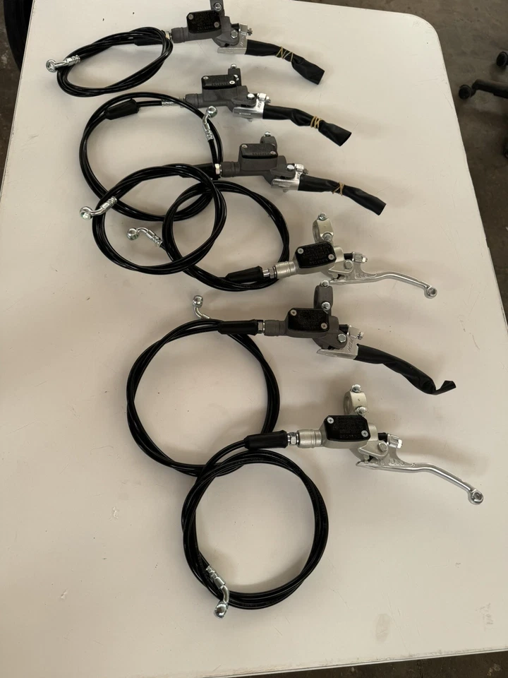 Pompa Frizione Gas Gas - Completa Di Leva + Tubo. Monta Su Tutte Le Cilindrate - Immagine 4 di 4