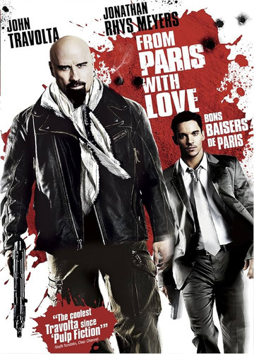 From Paris with Love DVD John Travolta Johnathan Rhys Meyers