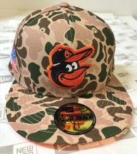 Baltimore Orioles MLB NE 1983 Duck Camo World Series Fitted Hat