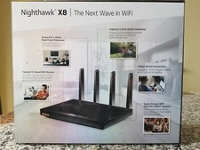 NETGEAR AC5300 Nighthawk X8 Tri-Band Smart WiFi Router R8500 