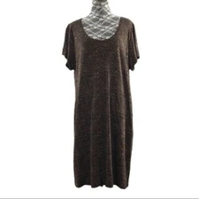 Social Standard By Sanctuary Gia Scoop Dress Cheetah SMALL