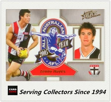 2006 Select AFL Supreme All Australia Team Card AA9 Lenny Hayes (St. Kilda)