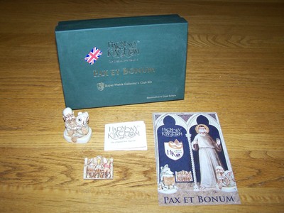HARMONY KINGDOM PAX ET BONUM ROYAL WATCH COLLECTOR'S CLUB KIT 2006 IS NEW IN BOX