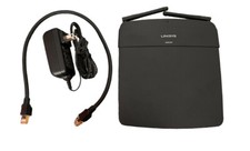 LINKSYS EA6100 4 Ports Dual Band Wireless Router TESTED WORKING