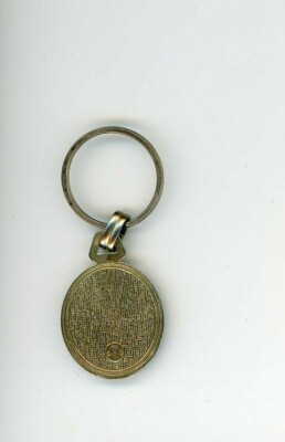 Monte Carlo Keychain Chevrolet Key Holder Ring Metal Enameled