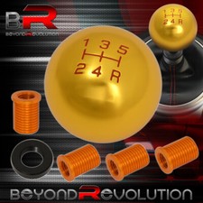 Kit adaptador palanca palanca cambio bola arrastre oro 24K para Infiniti M8X1.25 5SPD