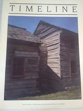 Vintage July 1985 TIMELINE Magazine a Publication of the Ohio Historical Society