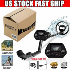 Metal Detector For Adults  Kids Free Headphones  Shovel  8" Waterproof Coil