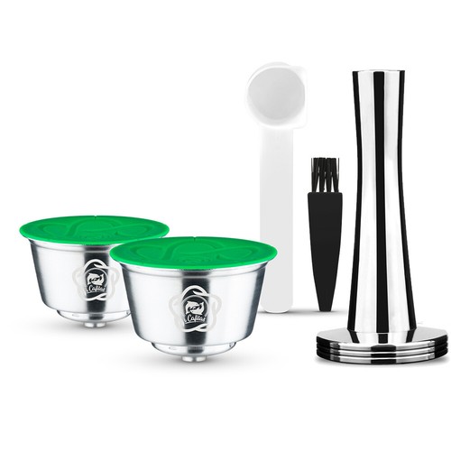 Wiederverwendbare Kaffeekapsel Pod Expresso Filter für Nescafe Dolce Gusto KP70 Stelia - Bild 14 von 16