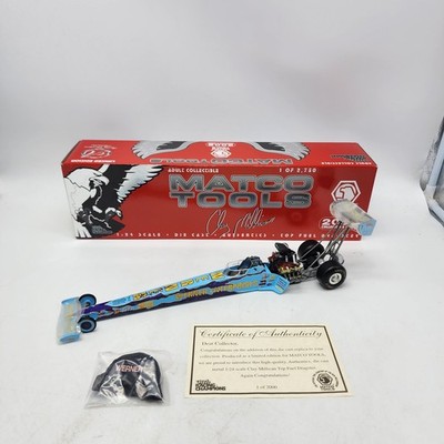 6B 1:24 Clay Millican Werner Matco Tools 2002 Diecast NHRA DRAGSTER Autographed