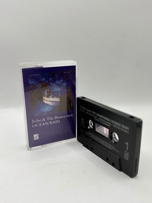 Echo & The Bunnymen Ocean Rain Cassette Tape Album CODE8 New Wave Indie