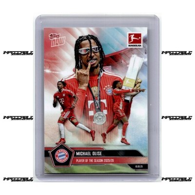 2025-26 Topps Now Bundesliga - #196 Michael Olise /5278 Player of The Season