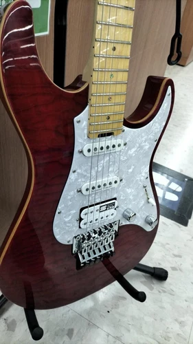 EDWARDS E-SN-145FR Used Maple body Maple neck Maple fingerboard Red w/Gig case