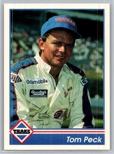 1992 Traks Racing #96 Tom Peck - VG - Levin Racing