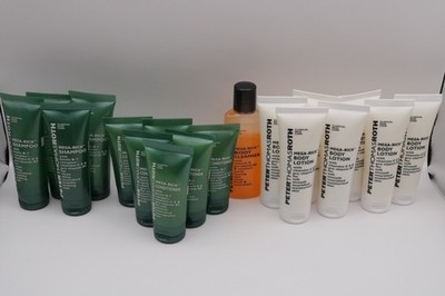 Peter Thomas Roth Mega Rich Shampoo Conditioner Lotion Travel Hotel Lot of 18pcs