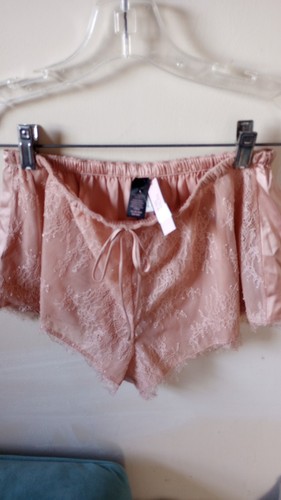 Victoria's Secret Lace Satin NewWTags 2020 Babydoll Sleep Set ShortsWomens Sz XS - Picture 7 of 7