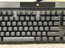 Corsair K100 RGB Optical‑Mechanical Gaming Keyboard Black Dual USB Wired NICE! 11