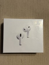 Apple AirPods Pro 3 White Wireless Bluetooth In-Ear Earbuds w/ Built-In Mic