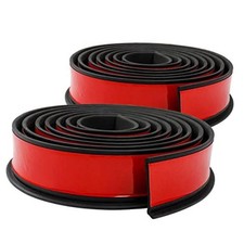 XmuxHai 2.17In 11.5FT 2PCS Car Wheel Eyebrow Arch Trim Lips Strip 5.5CM
