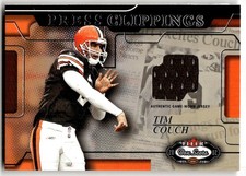 2002 Fleer Box Score Tim Couch Press Clippings Jerseys #NNO