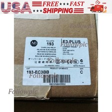 Allen-Bradley Overload Relay 193-EC3BB 3-15A 193EC3BB  AB   US Free Tax