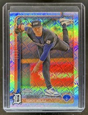 2025 Topps Chrome Tarik Skubal Refractor #258 Tigers