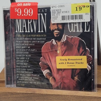New Sealed Marvin Gaye - Every Great Motown Hit of Marvin Gaye Remastered 