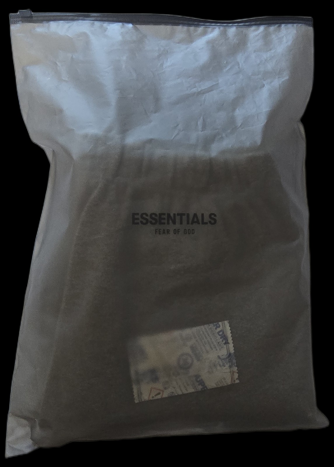 Fear Of God Essentials Large Dark Oatmeal Sweatpants SS22 image 2
