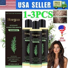 Organic Rosemary Hair Growth Shampoo for Women and Men-Natural Thickening 8 Stre