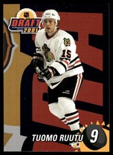 2001-02 ITG BE A PLAYER DRAFT  RARE TUOMO RUUTU /100
