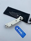 Benchmade Mini Bugout 533BK-1 Folding Knife with White Givory Handle — photo 4