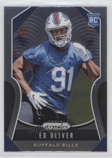 2019 Panini Prizm Rookies Ed Oliver #378 0b3