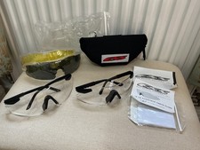 British Army Ballistic ESS Glasses 3 Lenses Military Combat Surplus Airsoft 