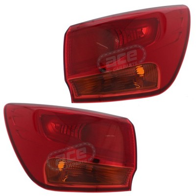 Fits Kia Ceed 2012-2016 Rear Light Tail Lamp Lens Estate 1 Pair Left & Right