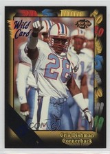 1991 Wild Card 5 Stripe Cris Dishman #143 Rookie RC c7w. rookie card picture