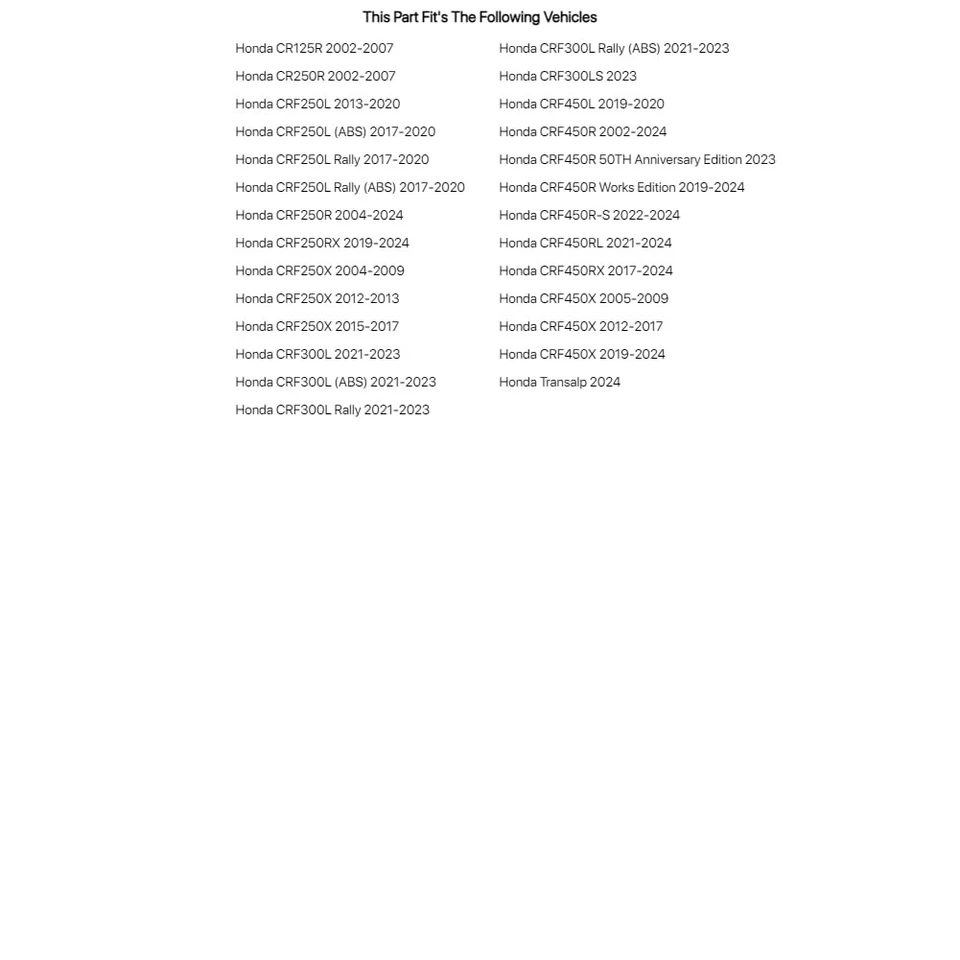 Pinos IMS SuperStock para Honda CR250R 2002-2007 - Imagem 4 de 4