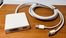 Apple Original A1306 Mini Display Port to Dual-link DVI Adapter USED