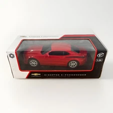 BRAHA FRICTION Chevy COPO 5th Gen Camaro Red 1:24 Scale Red Box New
